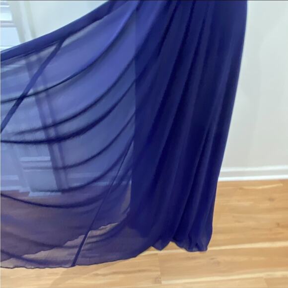 Cache Vintage Formal Strapless Dress 10 Holiday Party Long Dress Gown Y2K Style - Picture 3 of 17